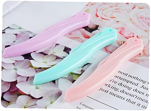 2 6pcs Facial Hair Remover Portable Eyebrow Trimmer Eyebrow Shaper Eyebrow Tweezer Eyebrow Shaping Tool Eyebrow Remover Exfoliating Dermaplaning Tool Miss Eyebrow Manual - Image 9