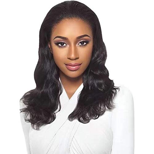 Urbeauty Half Wig Body Wave Human Hair Wigs for Black Women 3/4 Half Wig