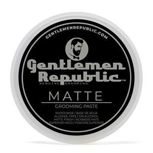 Gentlemen Republic 8oz Matte Paste - Water-Based Formula for Strong Hold