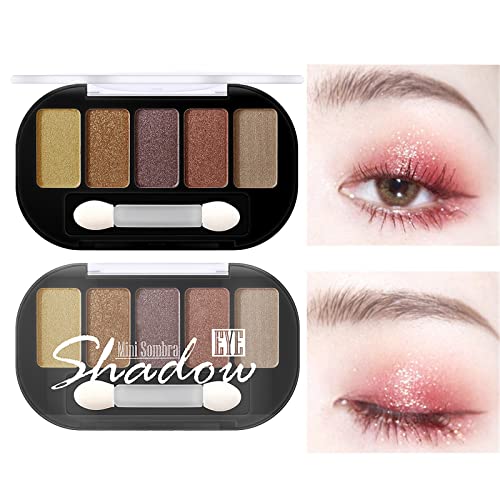 Eyeshadow Pencil Eye Shadow Stick Makeup Glitter Eyeshadow Metallic Eye Highlighter Longwearing Lightweight Waterproof Quick-drying One-Swipe Coverage for Creating High-Impact Big Deals Todays - Image 5