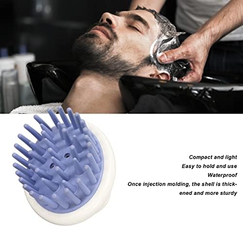 3 Pcs Scalp Massager Shampoo Brush Scalp Scrubber Silicone Compact Lightweight Comfortable Scalp Massager Hair Scrubber for Scalp Care - Image 3