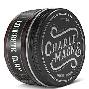 Men's Super Strong Hold 100ml Matte Finish Grease-Free Concrete Clay Pomade Hair Wax