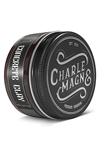 Men's Super Strong Hold 100ml Matte Finish Grease-Free Concrete Clay Pomade Hair Wax