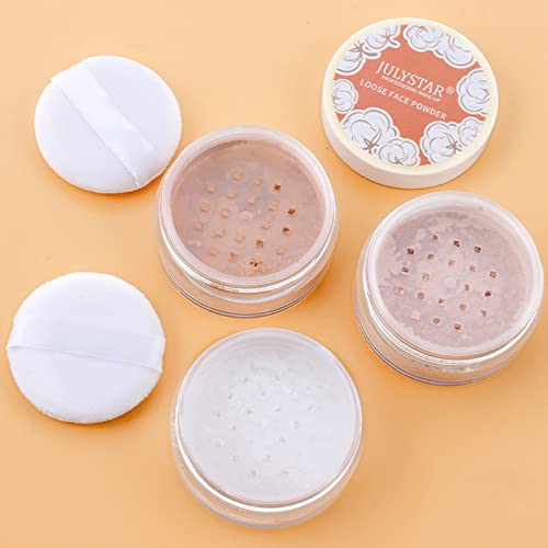Loose Face Powder, Oil Control Face Pressed Powder,Loose Baking Face Setting Powder Makeup, Natural Matte Smooth Setting Powder Long-lasting Waterproof,8g (02# Pink Complexion) - Image 9