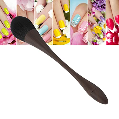 Nail Art Dust Remover Powder Brushes Nail Art Dust Remover Brush Soft Ergonomic Multipurpose Fashionable Nail Powder Brush,Nail Art Dust Brush for Salon Home Nail Polish Makeup - Image 3