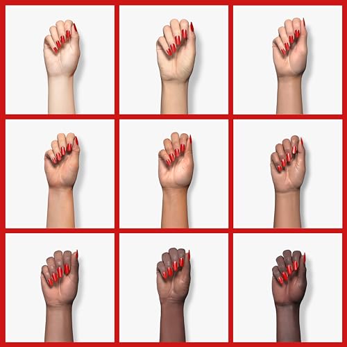 Force of Nature Breathable Nail Lacquer, 0.5 oz, Vegan and Cruelty Free Nail Polish with Added Biotin, Halal Fingernail Polish, Red Nail Polish - Image 4