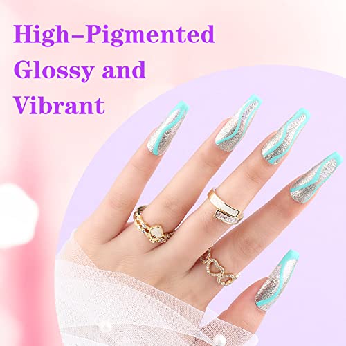 Solid Gel Polish 3Pcs 3 in 1 Colors Pudding Cream Gel Nail Polish Set Soak Off LED UV Solid Nail Polish with Brushes for Nail Art Design DIY Salon Nude Pink Solid Cream Gel Nail Polish - Image 4