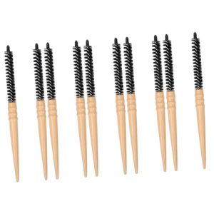 10 Piece Small Roller Comb Set for Women and Men, Curly Hair Brush and Bang Curler