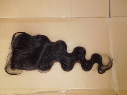 Wholesale Lace Front Top Closure 10" European Virgin Remy Hair Body Wave 55 natural colour Can Be Dyed - Image 3