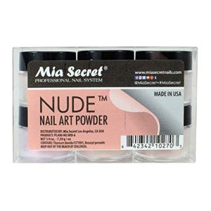 Mia Secret 6pc Nude Professional Acrylic Nail Powder Set for Art