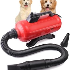 3000W Dual Motor Pet Dryer with 2 Nozzles for Fast Grooming