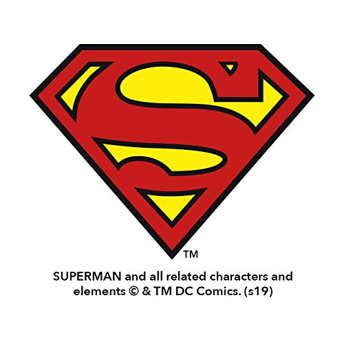 Superman & Supergirl Stainless Steel 10-Piece Manicure Pedicure Travel Grooming Kit - Image 4