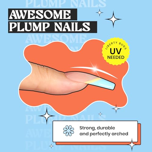 Gel Nail Tips 500Pcs Coffin Long Fake Nails with 7.5ml UV Nail Glue & Smart Gel Nail Lamp โ Easy DIY Nail Art, Durable Acrylic Nail Tips, Quick-Dry Soak off Multi-Use Glue for Home Manicure - Image 8