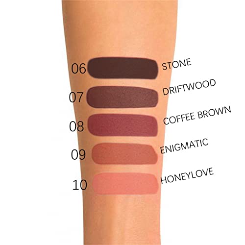 Taupe Waterproof Glossy Finish Liquid Lipstick 0.2 oz Cup Packaging - Image 4