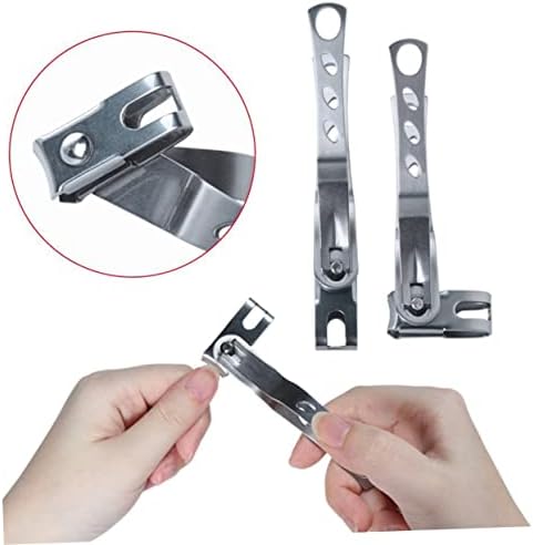 Newborn Nail Clippers Rotating Nail Clipper Handled toenail Clippers fingernail Clippers Nail Cutter toenail Clippers Rotary Nail Clipper Nail Scissors Stainless Steel Scissors - Image 3