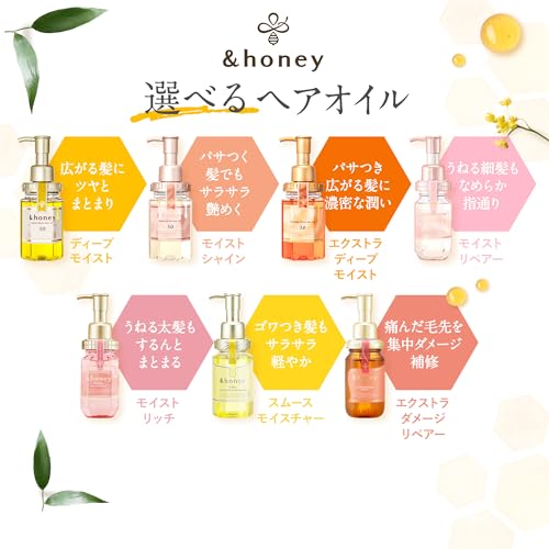 Honey Deep Moist Hair Oil 3.0, 100ml - Nourishing Treatment for Healthy Hair - Image 2