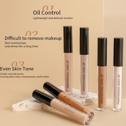 24 Hour Natural Matte Liquid Concealer All Skin Types 0.5 oz - Image 8