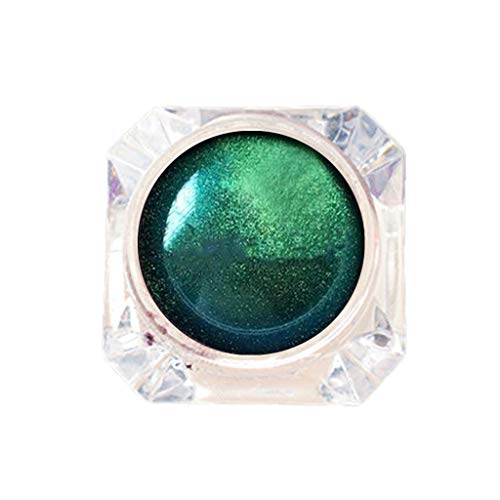 vmree 4pcs Monochrome Polarized Glitter Eyeshadow Metallic Diamond Shimmer Change Color Eye Shadow Chameleon Eyeshadow Single Color Eyes Makeup Powder (Multi) - Image 8