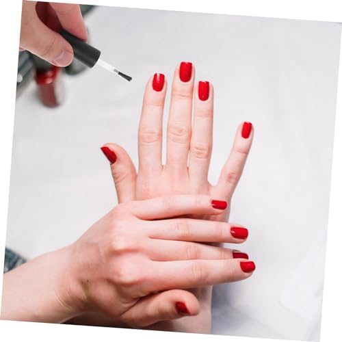 20 Pcs Nail Polish Brush Bottle Brush Nail Gel Polish Nail Polish Bottles Brush for Replacement Nail Polish Bottles Caps Artificial Fiber Portable Bottle Liquid - Image 2