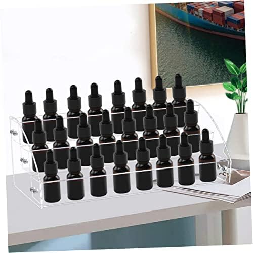 5pcs Nail Polish Display Stand Display Shelf Nail Polish Organizer Salon Display Rack Nail Stand Display Shelves Nail Polish Rack Acrylic Plus Plastic Nail Polish Stand Multi-layer - Image 6