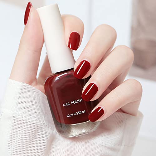 Fingernail Polish for Men Nail Polish Female Fashion Nail Polish Decoration Water Based Nail Polish No Bake Lasting Peelable Transparent 10ml Hair Glitter Gel - Image 5