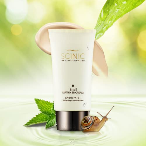 SCINIC Snail Matrix BB Cream 1.35 fl oz(40ml) | Fill with moisture and nourishment, natural cover for skin texture | Korean Skincare - Image 7
