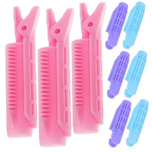 9 Pcs Shaper Bangs Clip Chi Curler Practical Hair Clips Hair Volumizing Tools Hair Rollers Hair Pin Volumizing Hair Accessories Fluffy Hair Root Curlers Hair Roller Clip Hair Roots