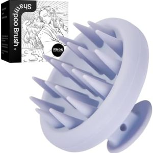 Ergonomic Silicone Scalp Massager Brush for Enhanced Hair Growth and Dandruff Relief