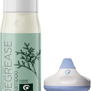 Extra Clarifying Shampoo and Scalp Scrubber - Sulfate Free Cleansing Shampoo for Oily Hair Care with Hair Shampoo Brush and Scalp Exfoliator Made with Recycled Wheat Straw and Soft Silicone 10oz