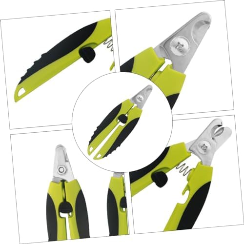 Pet Nail Scissors Stainless Steel Nail Clippers Kitten Nail Clippers Cat Toe Nail Trimmer Tool Nail Tools Pet Nail Trimmer Puppy Nail Clippers Plastic Small Dog - Image 5