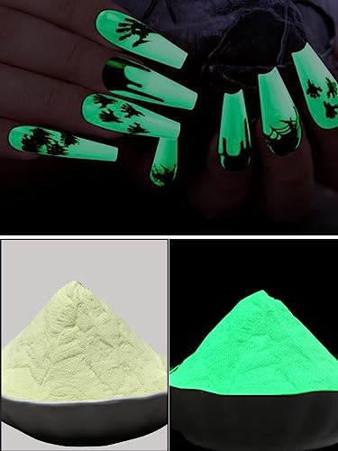 12 Boxes Luminous Pigment Nail Powder, Kalolary Neon Color Nail Powder Pigment Eyeshadow Powder UV Glow Fluorescent Matte Colorant Glow in The Dark Makeup - Image 2