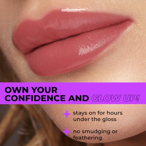Matte Gel Lip Liner Pencil | Weightless & CreamyTexture - Sharpenable - Longwear & Waterproof - High Pigmented & Flawless Finish - Cruelty-free & Paraben-Free - 413, 1,7g/0.05oz. (Chilli) - Image 4