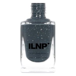 ILNP Thundercloud - Dark Grey Flakie Shimmer Nail Polish