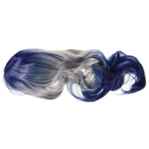 Long Wavy Curly Bangs Synthetic Wig for Cosplay and Role Play Outfits