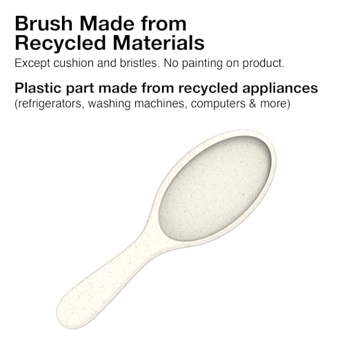 Olivia Garden NewCycle 10-inch Professional Hair Brush for All Hair Types 100% Recycled - Image 2