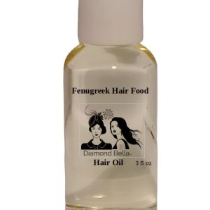 Wholesale Fenugreek Hair Food Hair Oil 3 fl oz, natural hair care, made in the usa