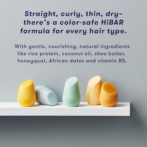 HIBAR Shampoo Bar, All Natural Hair Care, Plastic Free, Made with Eco Friendly Ingredients, Travel Size, Color Safe, Solid Sustainable Bars, Zero Waste (Moisturize) - Image 8