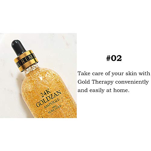 24k Goldzan Ampoule 100ml with 50mg Pure Gold - Image 4