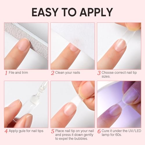 15ml Brush-On Gel Nail Glue for Acrylic False Tips LED Lamp Curing - Image 7
