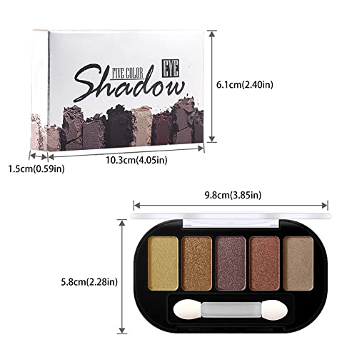 Eyeshadow Pencil Eye Shadow Stick Makeup Glitter Eyeshadow Metallic Eye Highlighter Longwearing Lightweight Waterproof Quick-drying One-Swipe Coverage for Creating High-Impact Big Deals Todays - Image 3