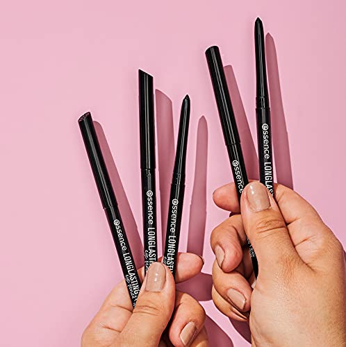 Essence 5-Pack Black Vegan Cruelty-Free Eyeliner Pencils for Daily Wear - Image 5