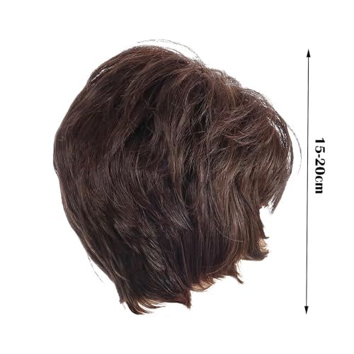 Silver 22-Inch Human Hair Wig with Natural Look and Feel - Image 3