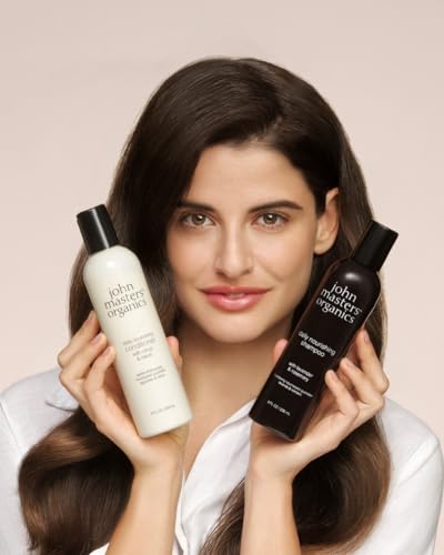 John Masters Organics Daily Nourishing Conditioner 8 oz I 70%+ Organic Ingredients I Silicone-Free I Leave-In Detangler I Plant-Based, 8 Fl Oz (Pack of 1) - Image 4