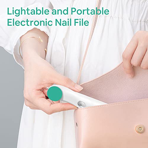 SUNMAY 4-in-1 Rechargeable Electric Nail File Set for Home Pedicure and Nail Care - Image 8
