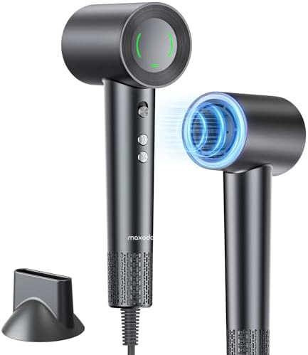 Portable High-Speed 150,000RPM Hair Dryer with Negative Ionic Technology for Home Travel