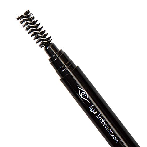 Luna Classic: Light Brown-Gray Wooden Eyebrow Pencil – Waterproof, Double-Ended Pencil with Sharpener & Spoolie Brush, Cruelty-Free - Image 5
