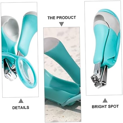 Nail Scissor 1pc Baby Nail Clippers Fingernail Corta Nail Clippers for Kids Nail Clippers for Baby Nail Clipper for Kids Nail Clippers Old Magnifier Child Anti-Jamming Abs - Image 2