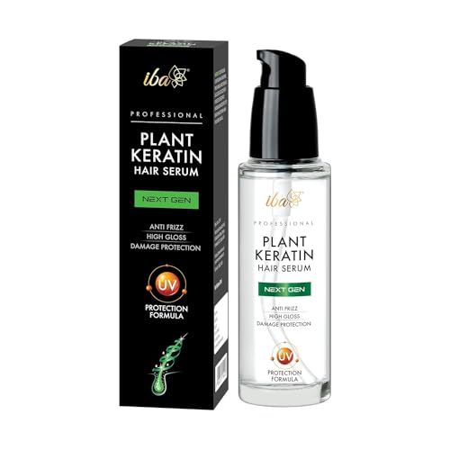 Nourishing Plant Keratin Hair Serum with Argan Oil and UV Protection, 45ml