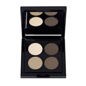Lejongap 4-Color Eyeshadow Palette with Mirror, 0.12 oz Total, For All Skin Tones