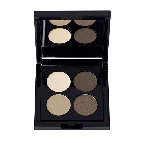 Lejongap 4-Color Eyeshadow Palette with Mirror, 0.12 oz Total, For All Skin Tones